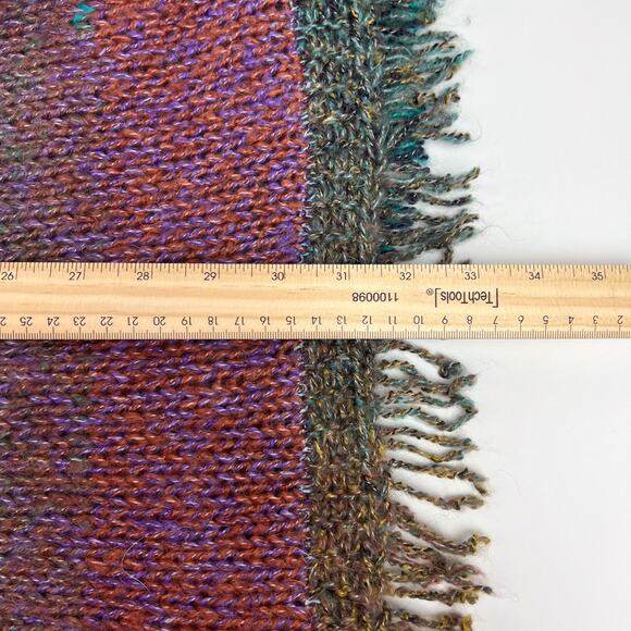 Anthropologie Greylin Natalia Fringed Colorful Knit Cardigan Size XS - Picture 10 of 10